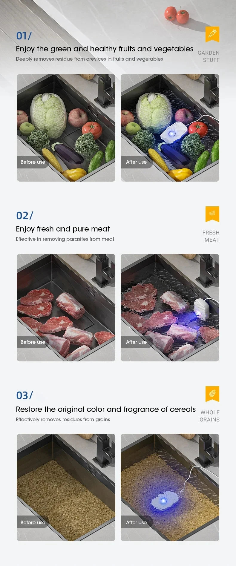 MMK™ Vegetable and Fruit Cleaning Machine